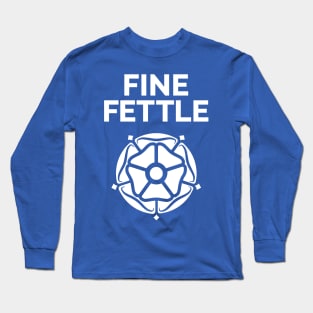 Fine Fettle Yorkshire Rose Long Sleeve T-Shirt